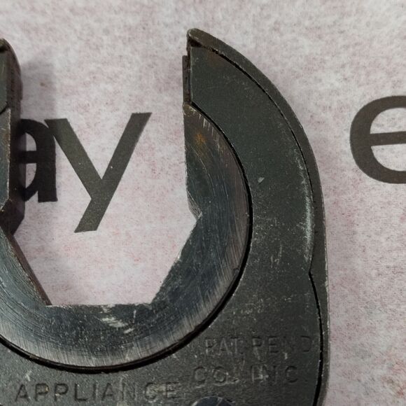 TAC Tubing Appliance 9013 13/16” Drive Ratcheting Crowsfoot 3/8” Drive **READ** - Picture 4 of 8